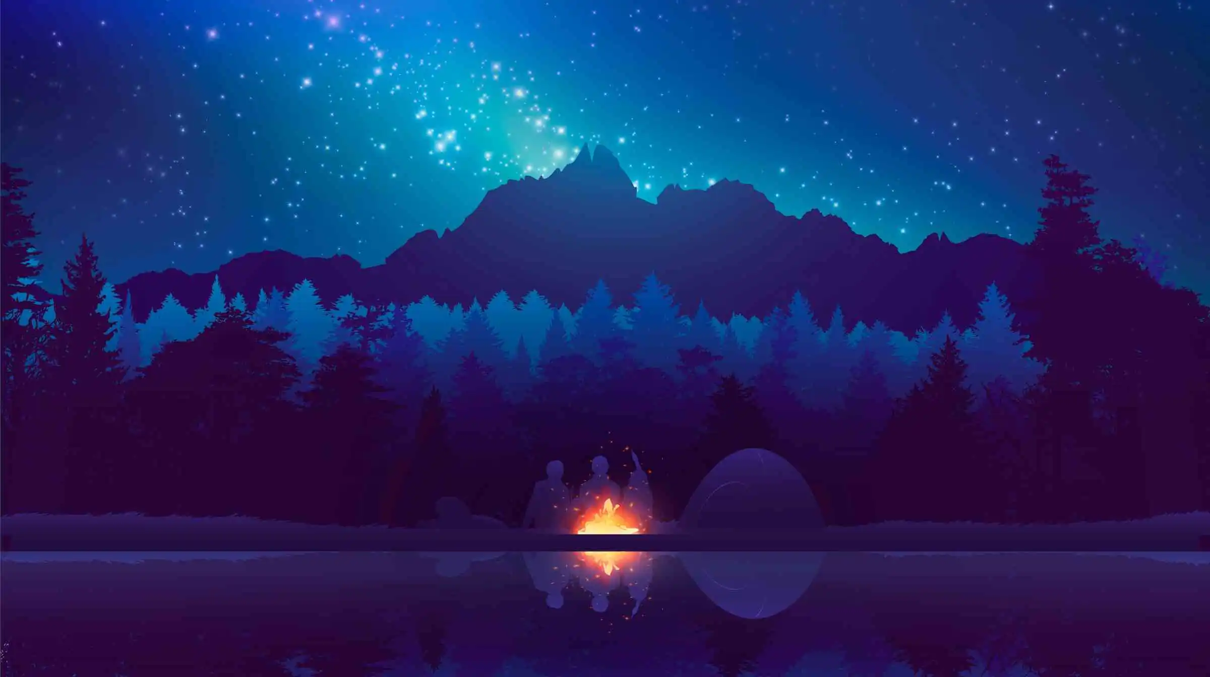 Camp CTA background