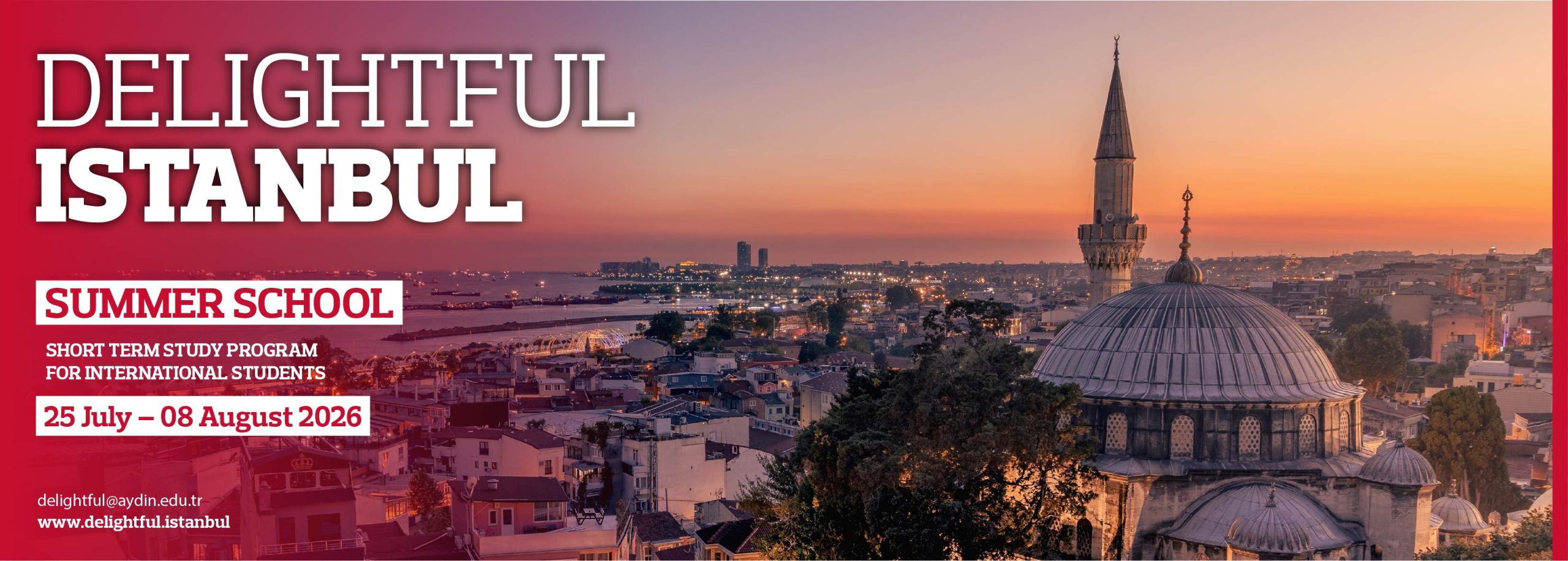 Delightful Istanbul 2026 Summer School